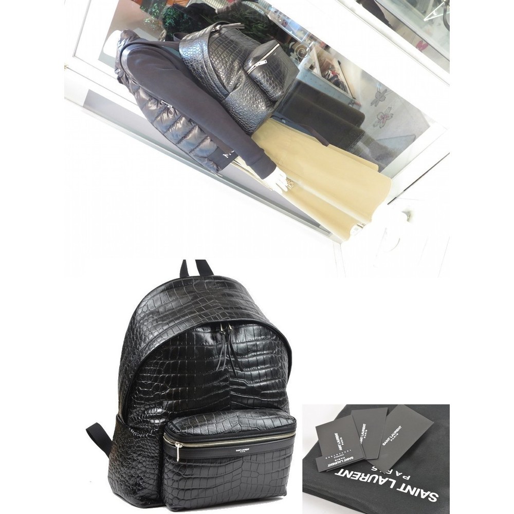Saint Laurent City Backpack Bag Paris - Picture 4 of 7